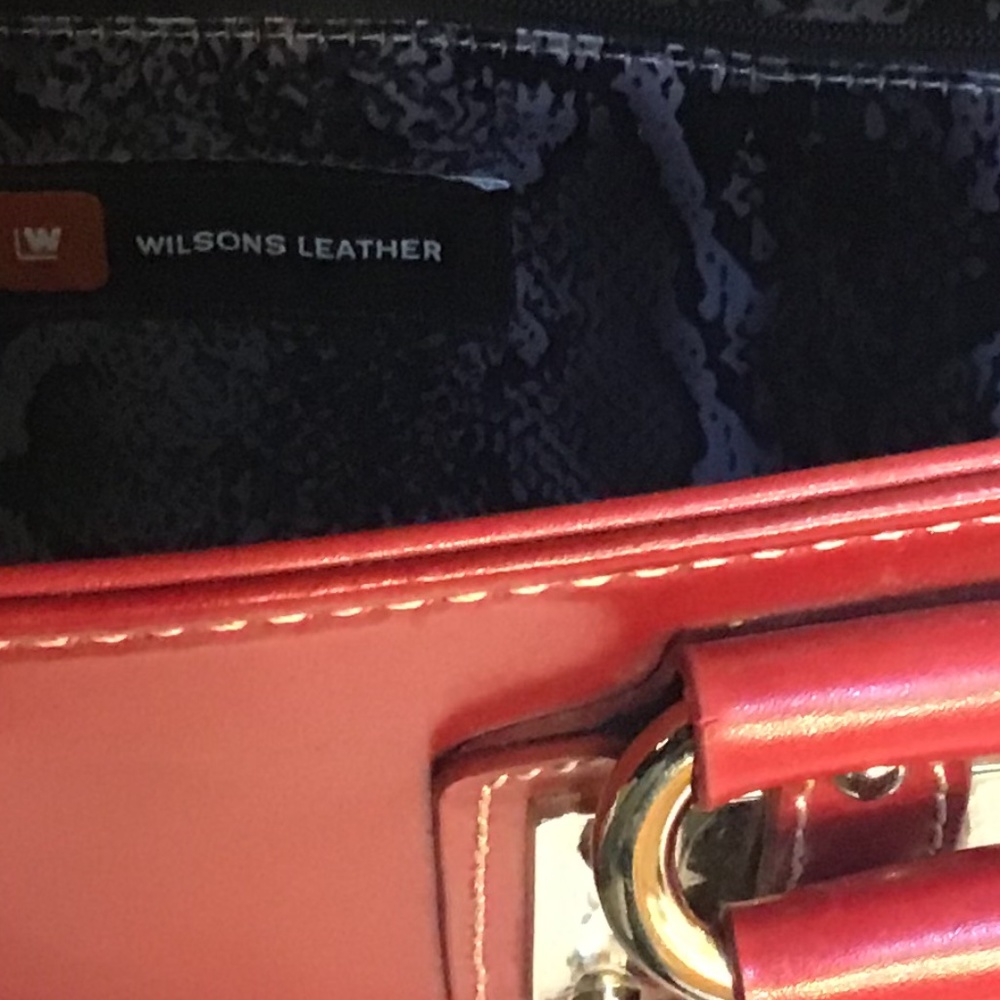 Wilson leather ladies briefcase / shoulder bag - Picture 8 of 8